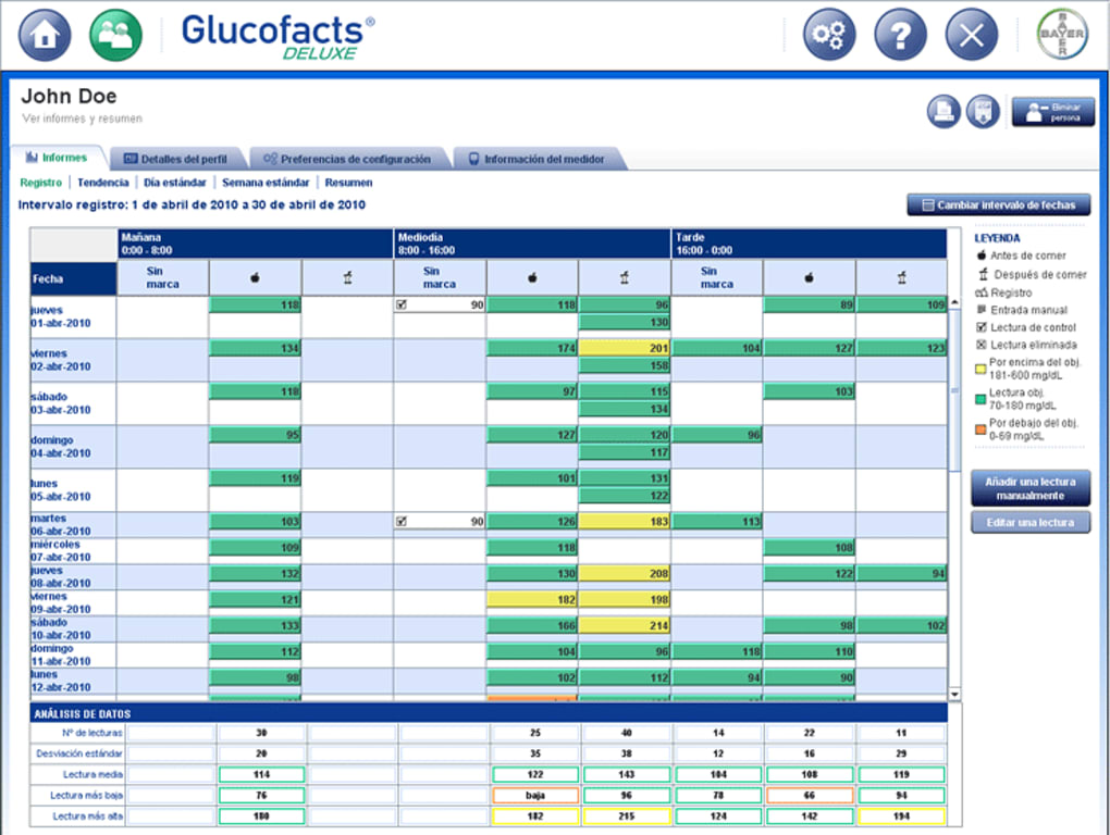 glucofacts deluxe software free download